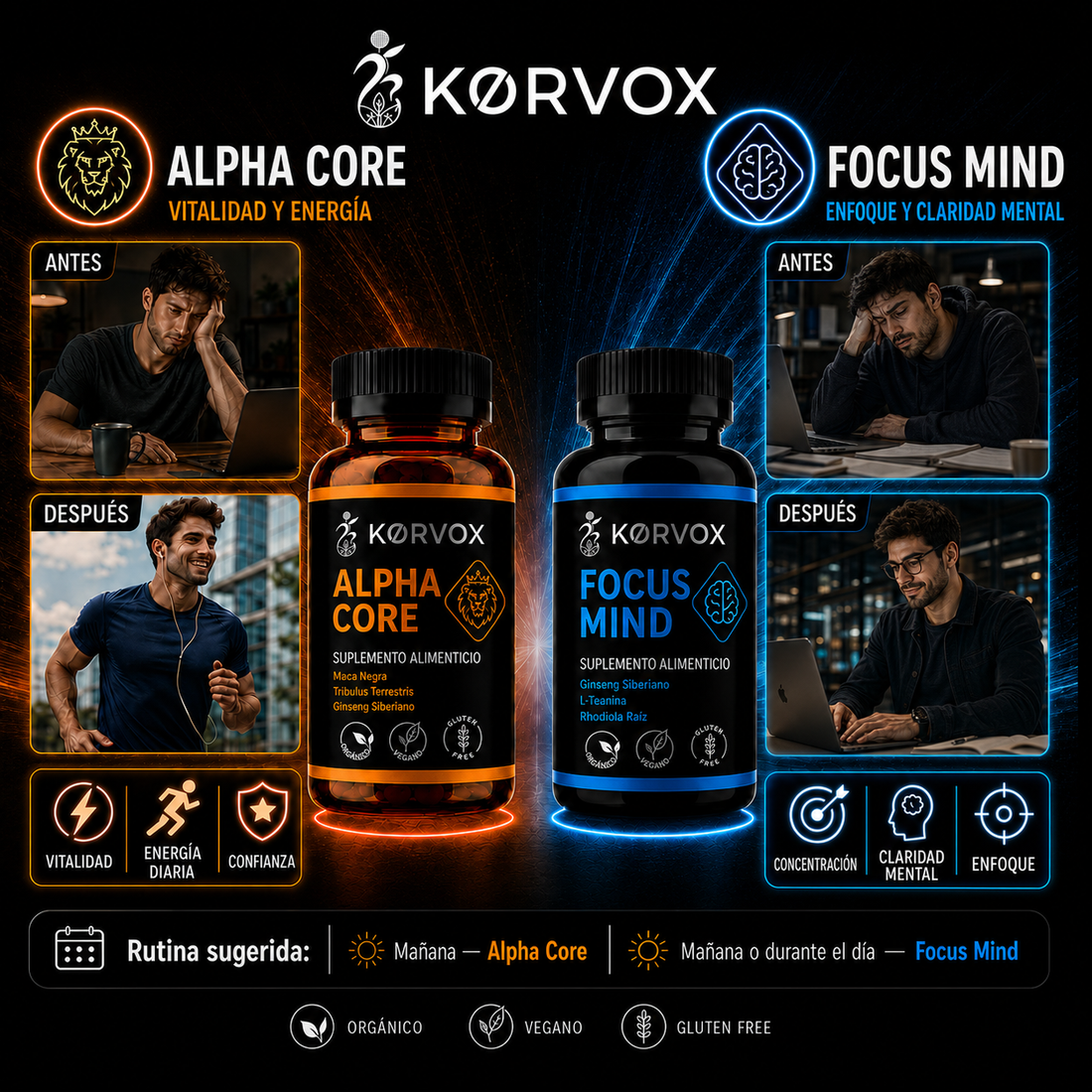 PACK ENERGÍA + ENFOQUE