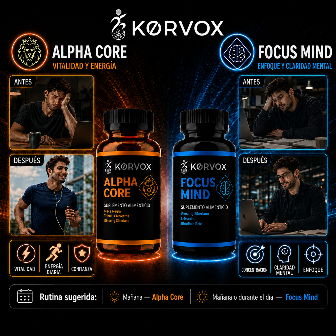 PACK ENERGÍA + ENFOQUE