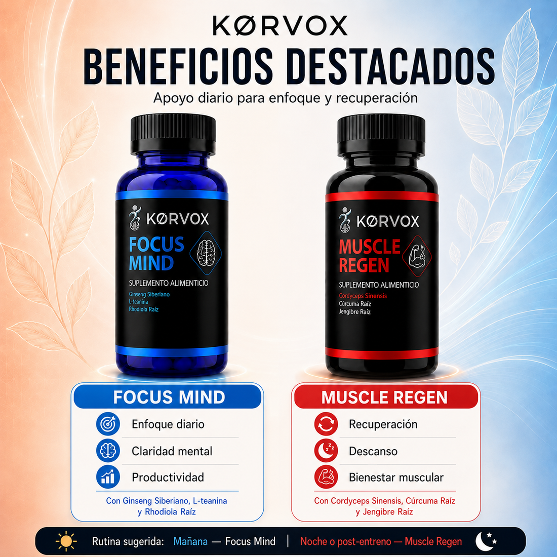 PACK ENFOQUE + RECUPERACIÓN
