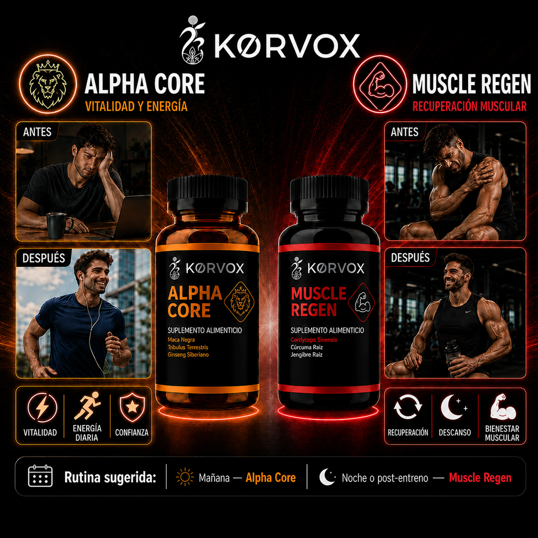 PACK ENERGÍA Y RECUPERACIÓN