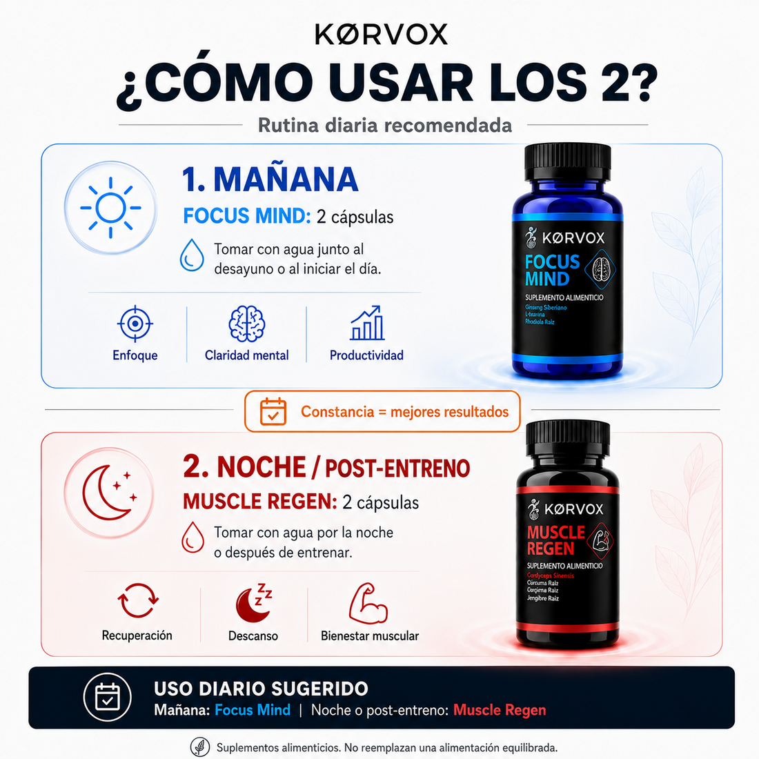 PACK ENFOQUE + RECUPERACIÓN